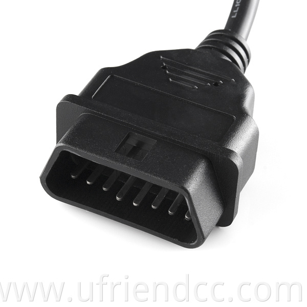 OBD11 16pin male To DB9 obd extension diagnostic Cable for all cars light trucks can Bus Module scanner